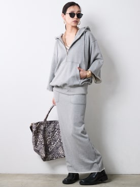 「CHIC STYLE（シックスタイル）のアイテム」を使った、ZOZO_SMILELAND_STAFFさん（レディース・163cm）の夏コーディネート
