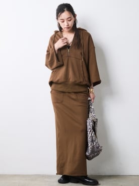 「CHIC STYLE（シックスタイル）のアイテム」を使った、ZOZO_SMILELAND_STAFFさん（レディース・163cm）の夏コーディネート