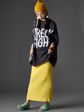 「GEVS.（ジェイヴィス）のアイテム」を使った、ZOZO_SMILELAND_STAFFさん（レディース・163cm）の春コーディネート