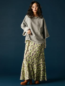 「GEVS.（ジェイヴィス）のアイテム」を使った、ZOZO_SMILELAND_STAFFさん（レディース・163cm）の冬コーディネート