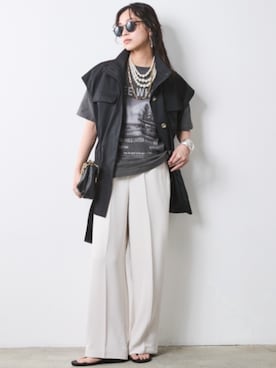 ZOZO_SMILELAND_STAFFさん（レディース・163cm）の春コーディネート