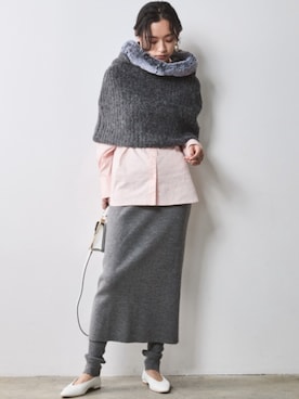 「CHIC STYLE（シックスタイル）のアイテム」を使った、ZOZO_SMILELAND_STAFFさん（レディース・163cm）の秋コーディネート