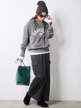 「CHIC STYLE（シックスタイル）のアイテム」を使った、ZOZO_SMILELAND_STAFFさん（レディース・163cm）の秋コーディネート