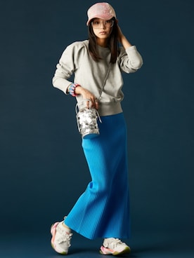 「GEVS.（ジェイヴィス）のアイテム」を使った、ZOZO_SMILELAND_STAFFさん（レディース・163cm）の冬コーディネート