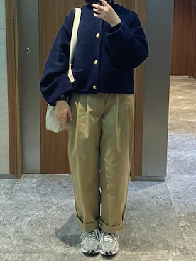 チャリティーさん（骨格ストレート・レディース・165cm）の秋コーディネート