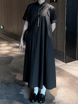 「HAVERSACK（ハバーザック）のアイテム」を使った、チャリティーさん（レディース・165cm）の秋コーディネート