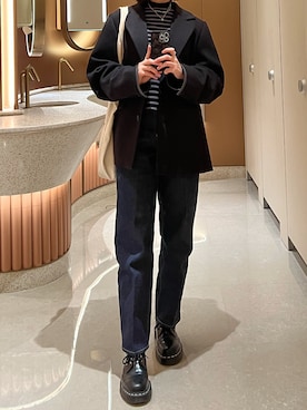 チャリティーさん（レディース・165cm）の冬コーディネート