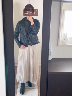 「ITEMS URBANRESEARCH（アイテムズ アーバンリサーチ）のアイテム（ジャケット/アウター）」を使った、sair13さん（レディース・160cm）の春コーディネート