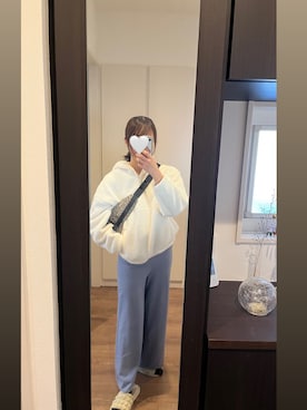 「alcali（アルカリ）のアイテム」を使った、sair13さん（レディース・160cm）の冬コーディネート