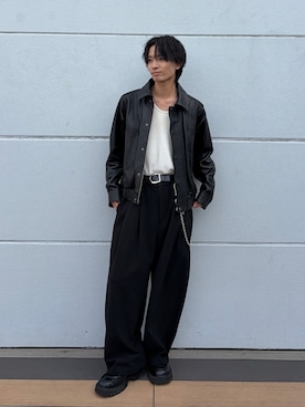 「Lui's（ルイス）のアイテム」を使った、koki.w_68さん（メンズ・175cm）の秋コーディネート