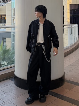 「Lui's（ルイス）のアイテム」を使った、koki.w_68さん（メンズ・175cm）の秋コーディネート