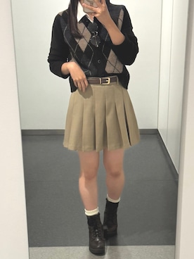 mihohoo_152さん（骨格ナチュラル・レディース・152cm）の秋コーディネート