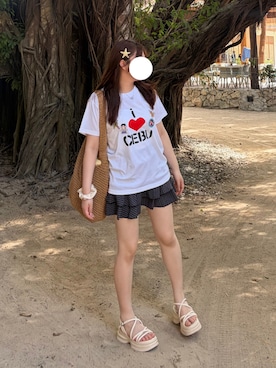 mochuさん(レディース・156cm)の夏コーディネート
