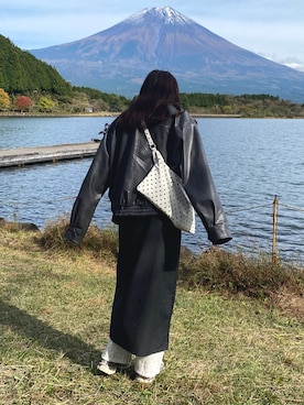 「旅行コーデ」｜mochuさん（レディース・156cm）の秋コーディネート