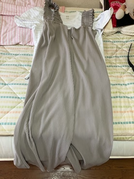 「アイテム（サロペット/オーバーオール、ベージュ系）」を使った、かなちゃんさん（レディース・151cm）の夏コーディネート
