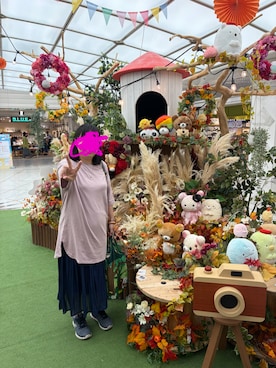 「Honeys（ハニーズ）のアイテム」を使った、かなちゃんさん（レディース・151cm）の秋コーディネート