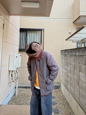 「a.v.v（アーヴェヴェ）のアイテム」を使った、chaorin1712さん（メンズ・165cm）の冬コーディネート