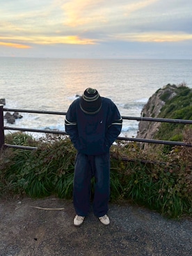 「MandO（Auntie Rosa）（エムオー）のアイテム」を使った、chaorin1712さん（メンズ・165cm）の冬コーディネート