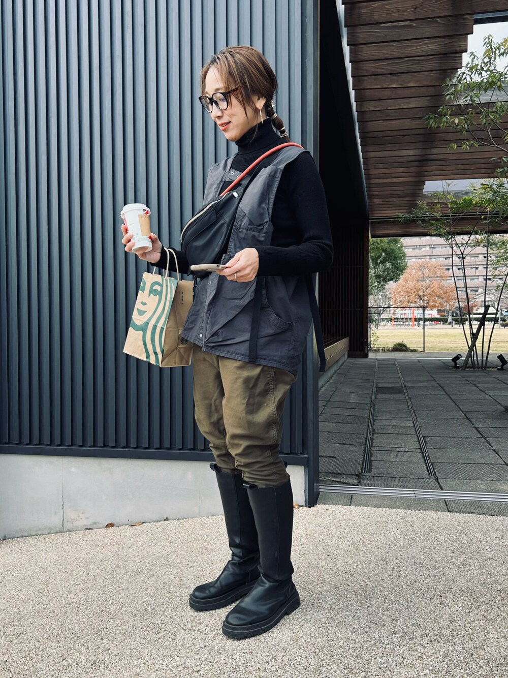 FOLLOWIN（フォロウィン）の「チェルシーロングブーツ（ブーツ