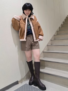 moco🐑さん(レディース・158cm)の冬コーディネート