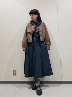 moco🐑さん（レディース・158cm）の秋コーディネート