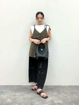 JUNNA さん（レディース・148cm）の夏コーディネート
