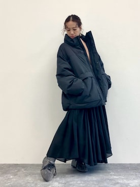 「A part by（アパートバイ）のアイテム」を使った、JUNNA さん（レディース・148cm）の秋コーディネート