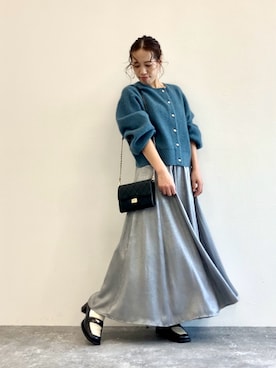 「A part by（アパートバイ）のアイテム」を使った、JUNNA さん（レディース・148cm）の秋コーディネート