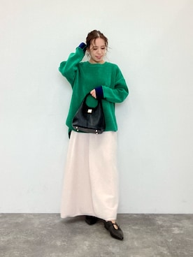 「HIMIKO（ヒミコ）のアイテム」を使った、JUNNA さん（レディース・148cm）の秋コーディネート