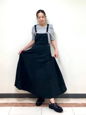 「旅行」｜JUNNA さん（レディース・148cm）の秋コーディネート