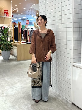 「アイテム（財布/小物）」を使った、Natsukiさん（レディース・156cm）の夏コーディネート