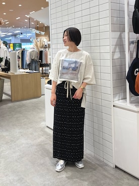 Natsukiさん（レディース・156cm）の夏コーディネート