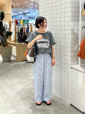 Natsukiさん（レディース・156cm）の夏コーディネート