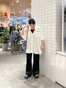 「ドルマン」｜Natsukiさん（レディース・156cm）の夏コーディネート