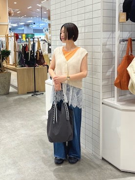 Natsukiさん（レディース・156cm）の夏コーディネート