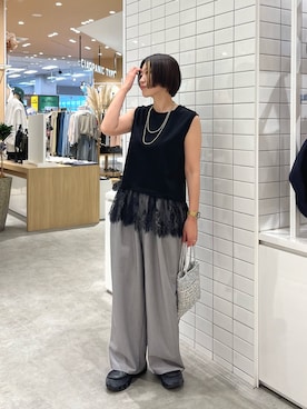 Natsukiさん（レディース・156cm）の春コーディネート