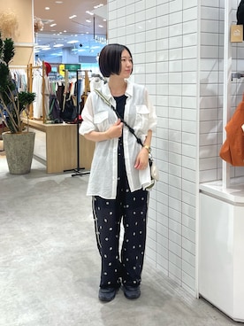 Natsukiさん（レディース・156cm）の夏コーディネート