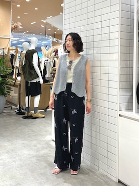 Natsukiさん（レディース・156cm）の夏コーディネート