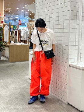 Natsukiさん（レディース・156cm）の夏コーディネート