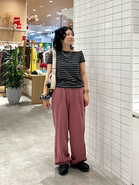 「アイテム（財布/小物）」を使った、Natsukiさん（レディース・156cm）の秋コーディネート