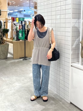 Natsukiさん(レディース・156cm)の夏コーディネート