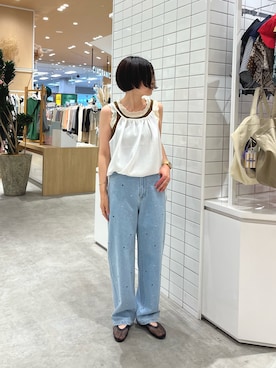 Natsukiさん（レディース・156cm）の夏コーディネート