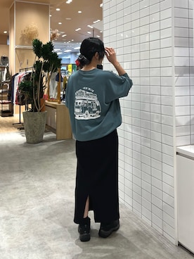 「DOD（ディーオーディー）のアイテム」を使った、Natsukiさん（レディース・156cm）の秋コーディネート