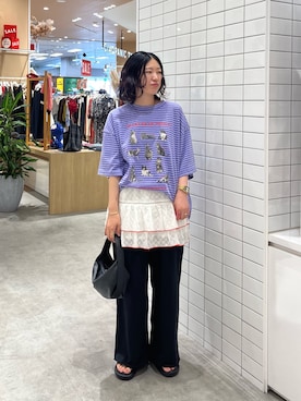 Natsukiさん（レディース・156cm）の夏コーディネート