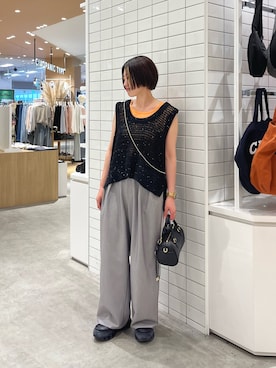 「CIAOPANIC TYPY（チャオパニックティピー）のアイテム（アクセサリー）」を使った、Natsukiさん（レディース・156cm）の春コーディネート