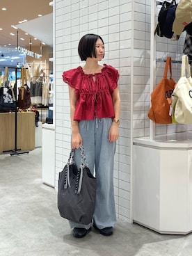 Natsukiさん（レディース・156cm）の夏コーディネート