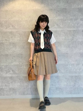 NICOLE CLUB staffさん(レディース・158cm)の秋コーディネート