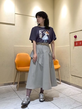 NICOLE CLUB staffさん(レディース・158cm)の夏コーディネート