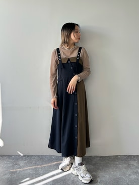 NICOLE CLUB staffさん（レディース・154cm）の夏コーディネート