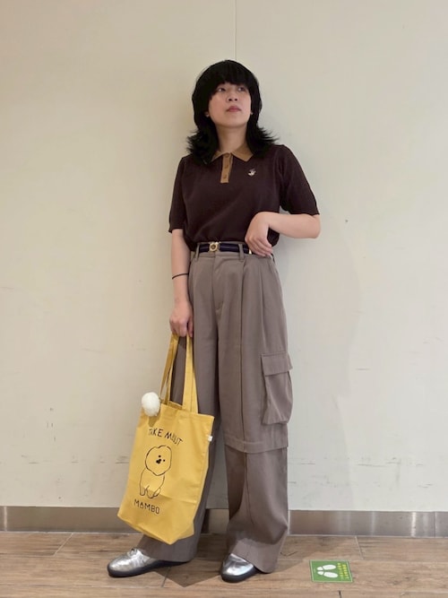ポロシャツ ポロ 「BEVERLY HILLS POLO CLUB」透かし編みニットポロシャツ レディース BEVERLY HILLS POLO CLUB】透かし編みニットポロシャツ